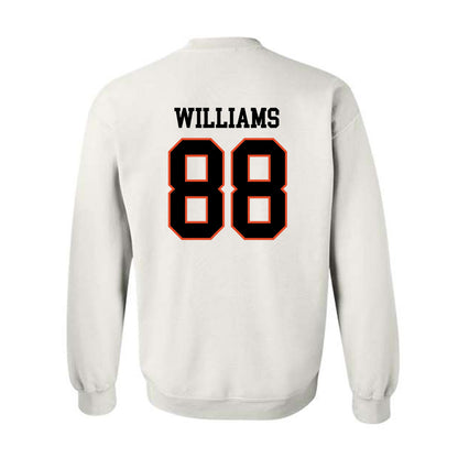Oregon State - NCAA Football : Riley Williams - Classic Shersey Crewneck Sweatshirt-1