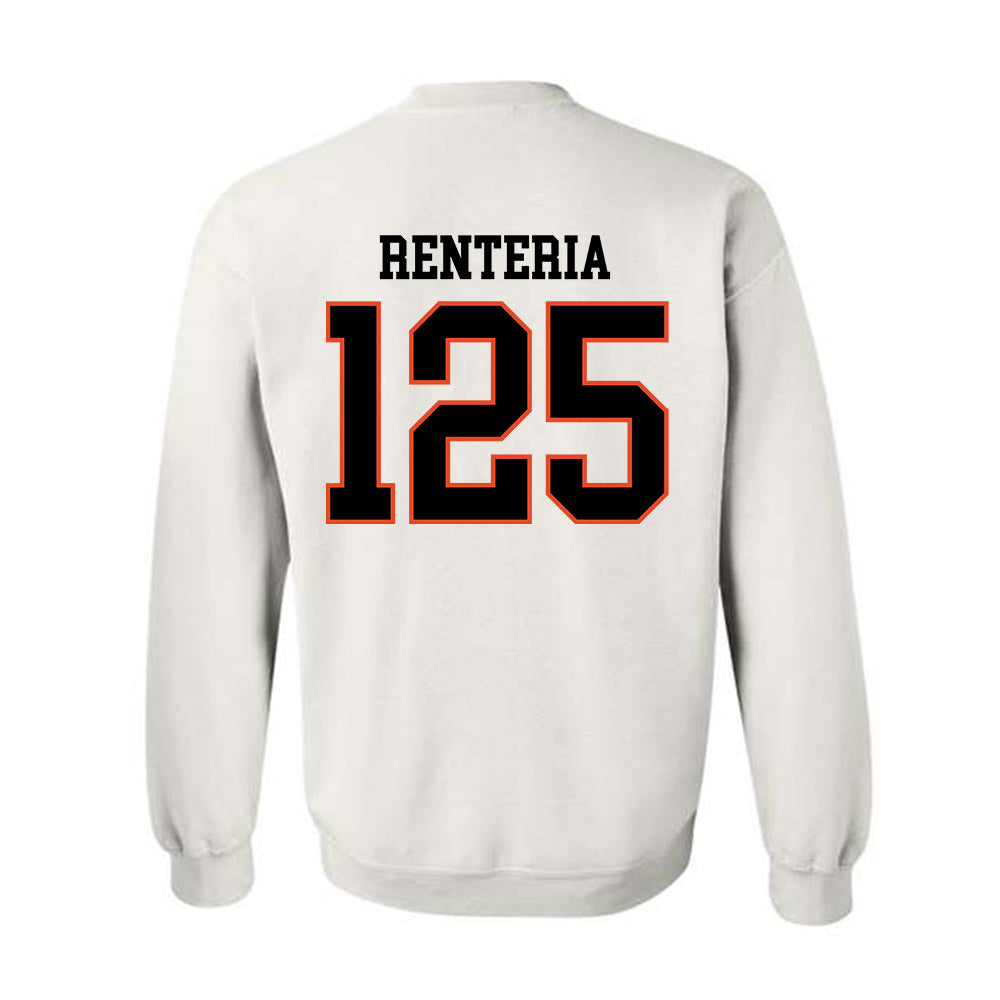 Oregon State - NCAA Wrestling : Maximo Renteria - Classic Shersey Crewneck Sweatshirt-1