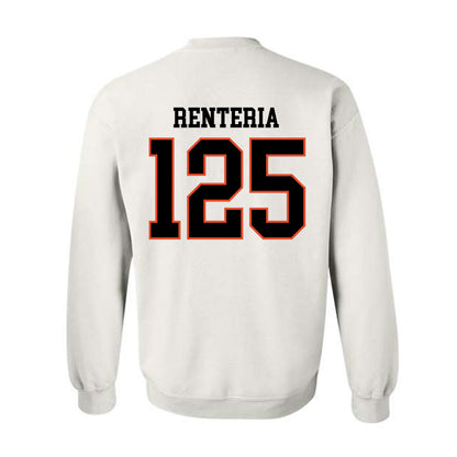 Oregon State - NCAA Wrestling : Maximo Renteria - Classic Shersey Crewneck Sweatshirt-1