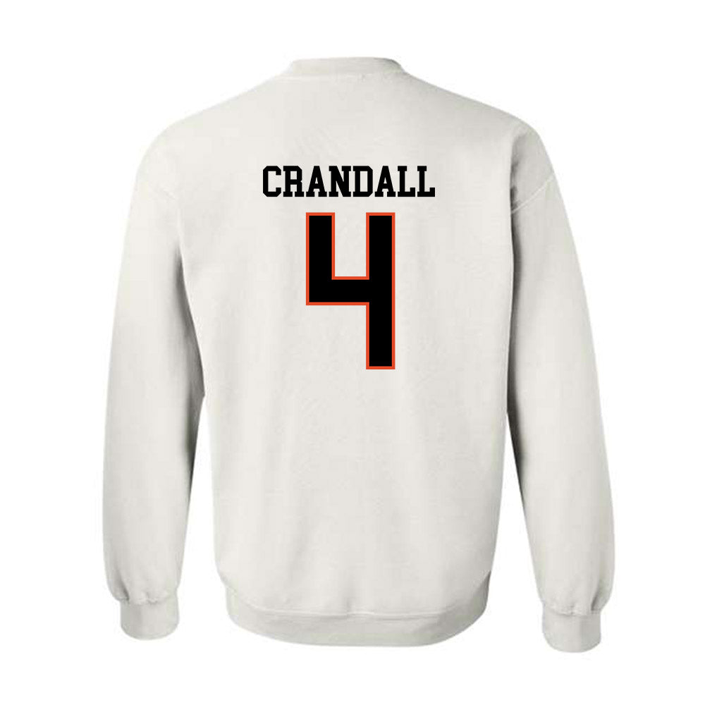 Oregon State - NCAA Football : TJ Crandall - Classic Shersey Crewneck Sweatshirt-1