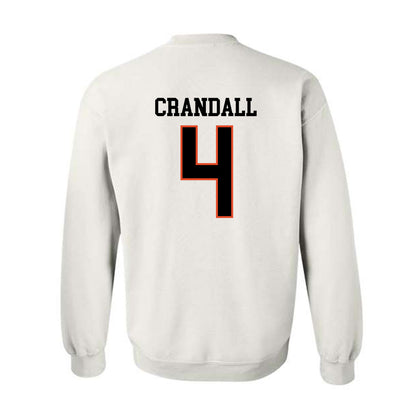 Oregon State - NCAA Football : TJ Crandall - Classic Shersey Crewneck Sweatshirt-1