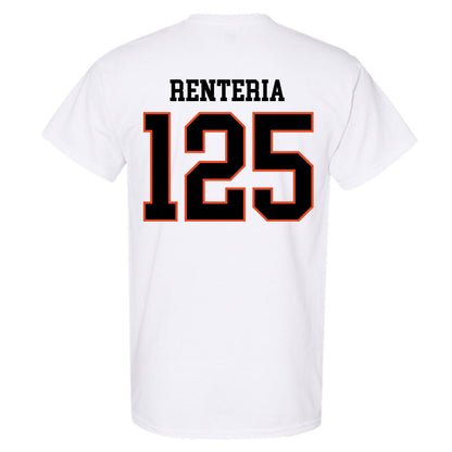Oregon State - NCAA Wrestling : Maximo Renteria - Classic Shersey T-Shirt-1