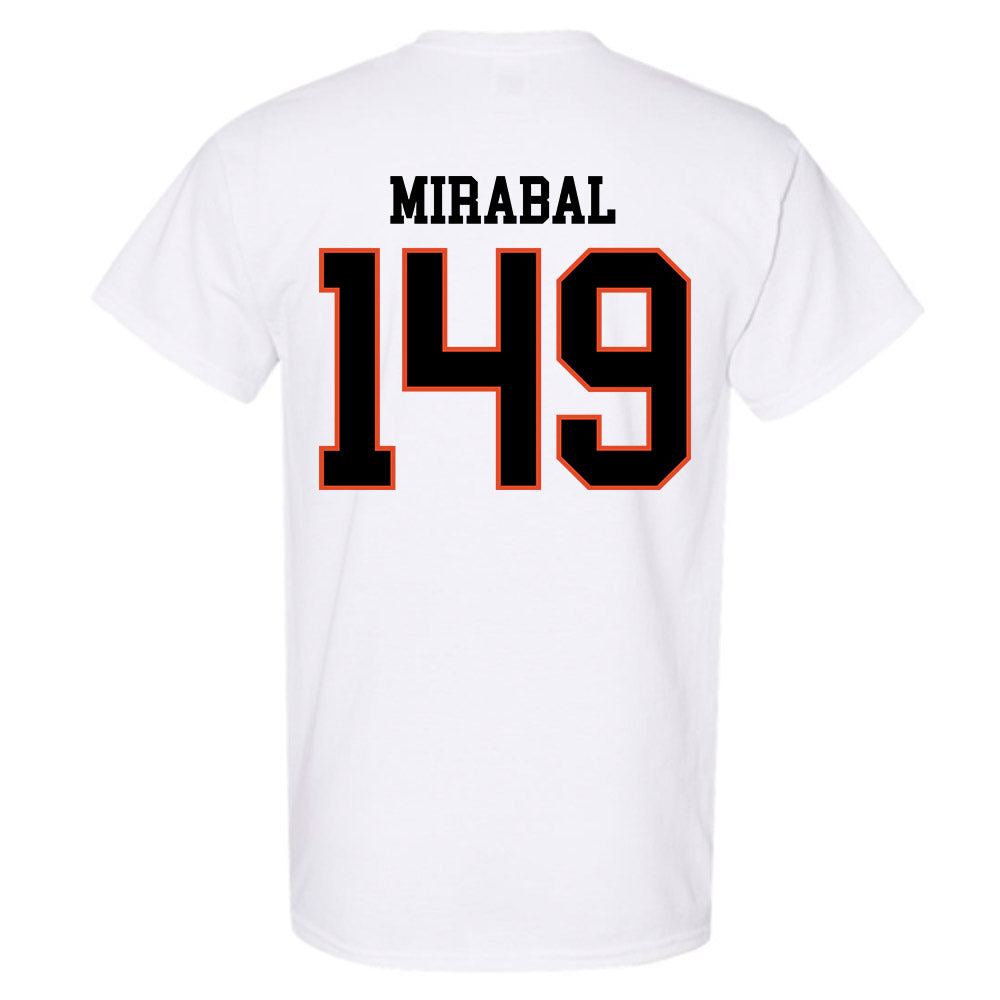 Oregon State - NCAA Wrestling : Moses Mirabal - Classic Shersey T-Shirt-1