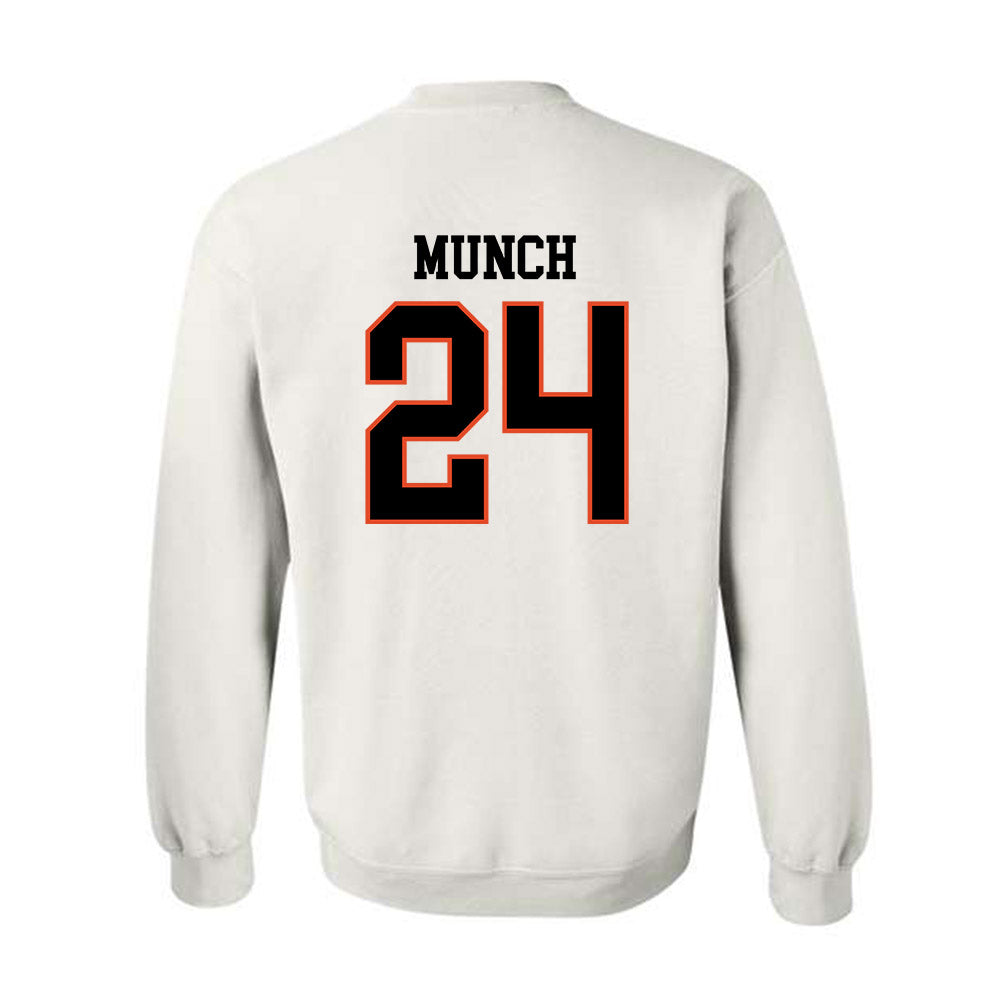 Oregon State - NCAA Men's Basketball : Johan Munch - Classic Shersey Crewneck Sweatshirt-1