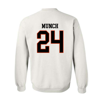 Oregon State - NCAA Men's Basketball : Johan Munch - Classic Shersey Crewneck Sweatshirt-1