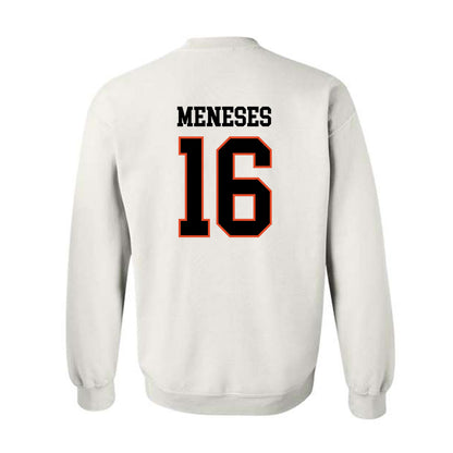 Oregon State - NCAA Men's Soccer : Massimo Meneses - Classic Shersey Crewneck Sweatshirt-1