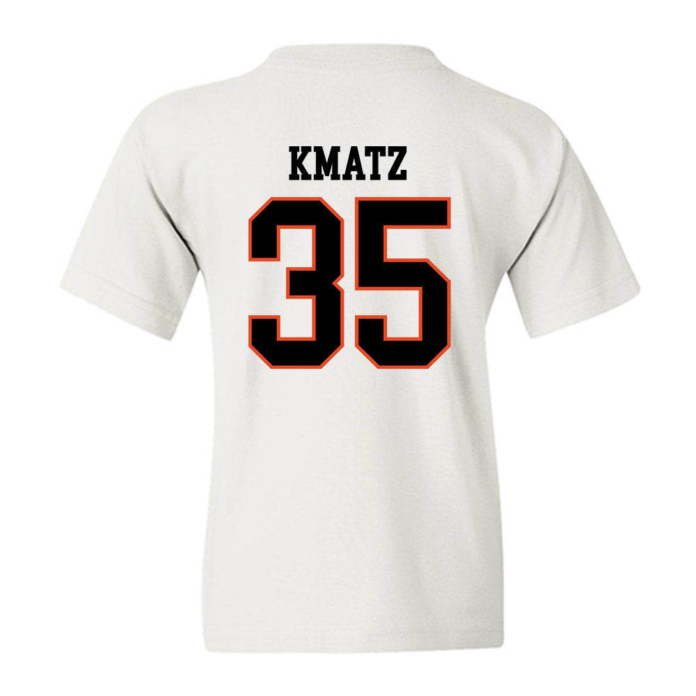 Oregon State - NCAA Baseball : Zach Kmatz - Classic Shersey Youth T-Shirt-1