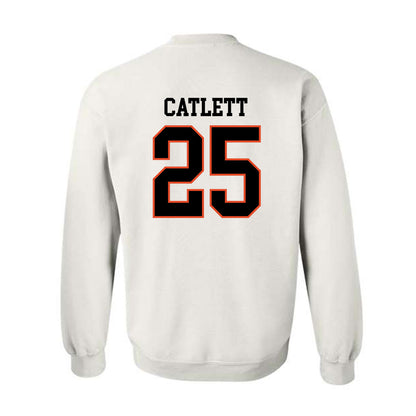 Oregon State - NCAA Men's Soccer : Sava Catlett - Classic Shersey Crewneck Sweatshirt-1