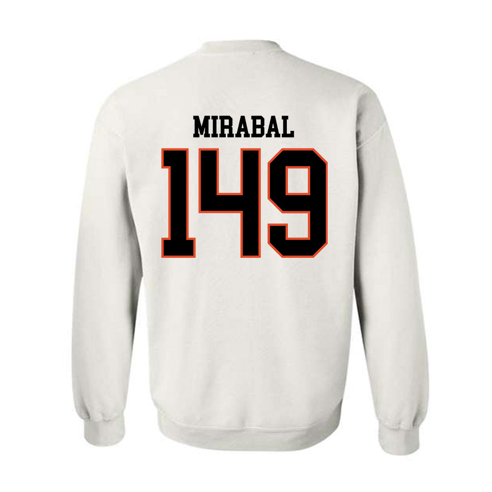 Oregon State - NCAA Wrestling : Moses Mirabal - Classic Shersey Crewneck Sweatshirt-1