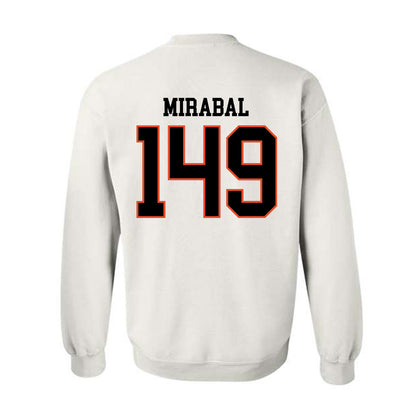 Oregon State - NCAA Wrestling : Moses Mirabal - Classic Shersey Crewneck Sweatshirt-1