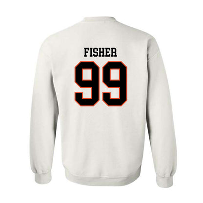 Oregon State - NCAA Football : Niklas Fisher - Classic Shersey Crewneck Sweatshirt-1
