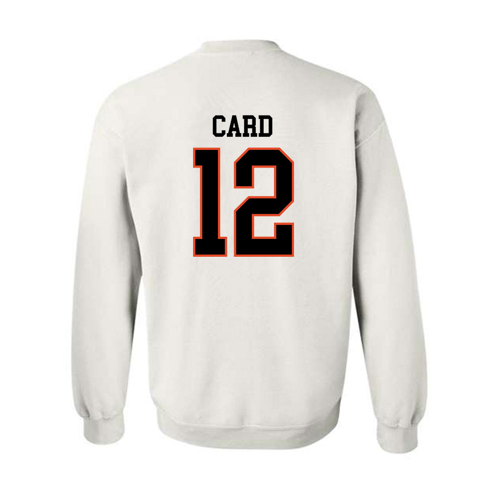 Oregon State - NCAA Football : Zachary Card - Classic Shersey Crewneck Sweatshirt-1