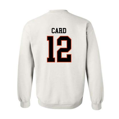Oregon State - NCAA Football : Zachary Card - Classic Shersey Crewneck Sweatshirt-1