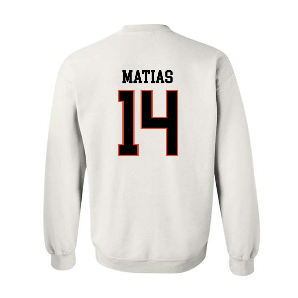 Oregon State - NCAA Women's Volleyball : Jackie Matias - Classic Shersey Crewneck Sweatshirt-1