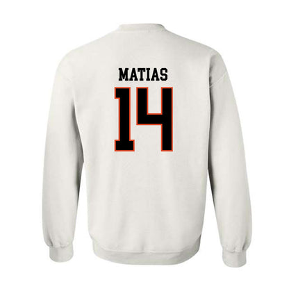 Oregon State - NCAA Women's Volleyball : Jackie Matias - Classic Shersey Crewneck Sweatshirt-1
