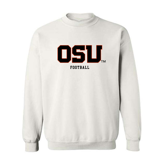 Oregon State - NCAA Football : Jacob Schuster - Classic Shersey Crewneck Sweatshirt-0