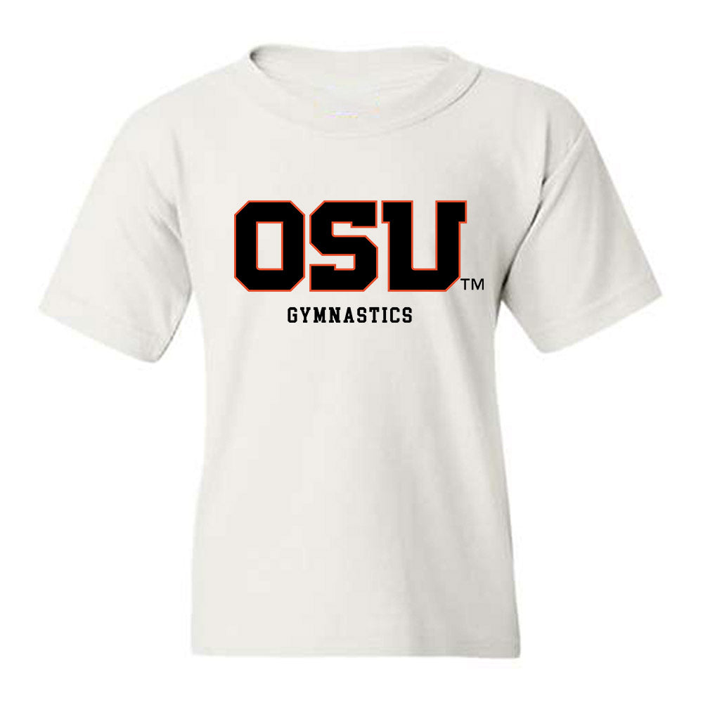 Oregon State - NCAA Women's Gymnastics : Francesca Caso - Classic Shersey Youth T-Shirt-0
