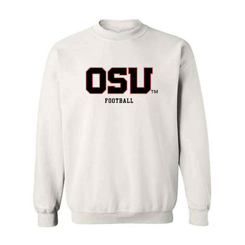 Oregon State - NCAA Football : Eric Olsen - Classic Shersey Crewneck Sweatshirt-0