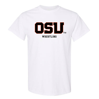 Oregon State - NCAA Wrestling : Adrien Reyes - Classic Shersey T-Shirt-0