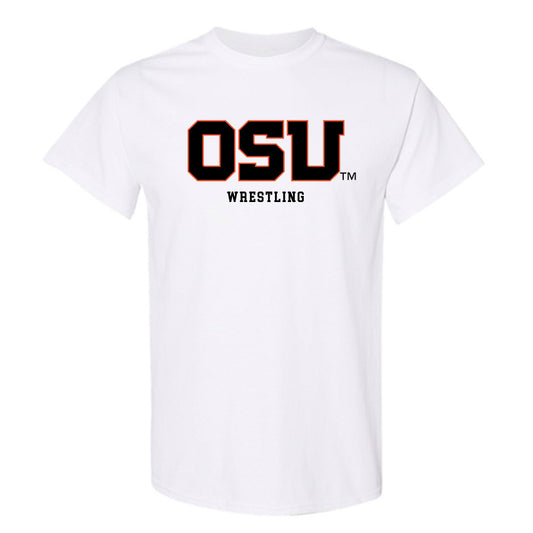 Oregon State - NCAA Wrestling : Adrien Reyes - Classic Shersey T-Shirt-0