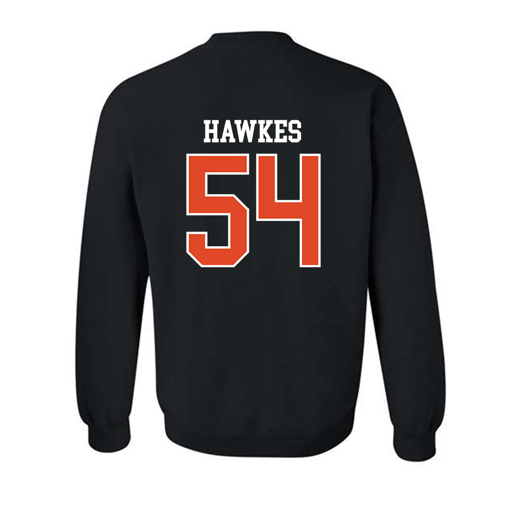 Oregon State - NCAA Football : Adam Hawkes - Classic Shersey Crewneck Sweatshirt-1