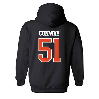 Oregon State - NCAA Football : Maddox Conway - Classic Shersey Hooded Sweatshirt-1