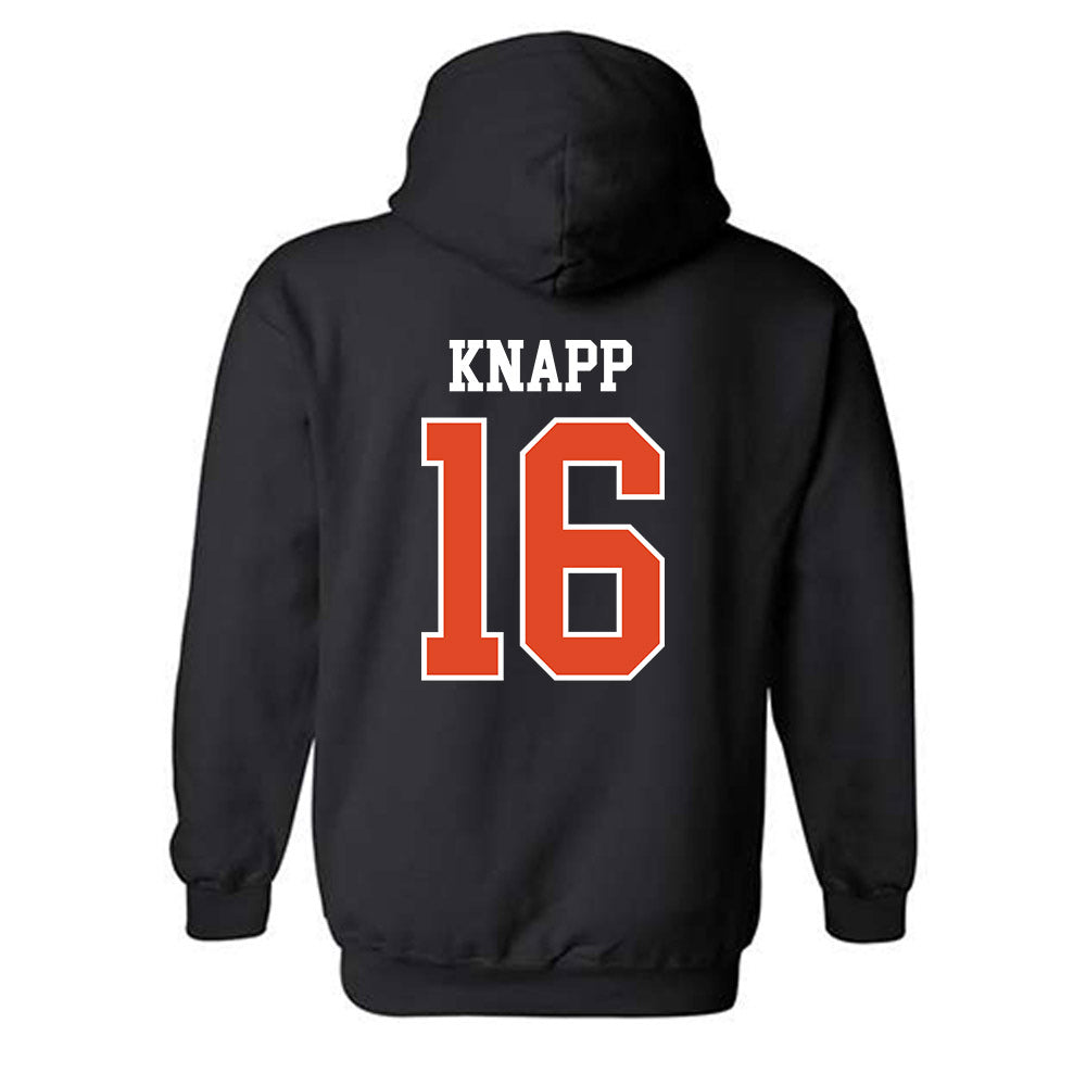 Oregon State - NCAA Football : Logan Knapp - Classic Shersey Hooded Sweatshirt-1