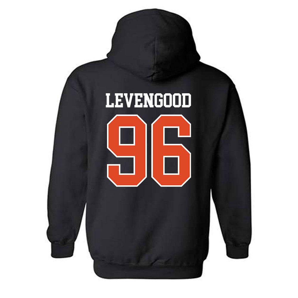 Oregon State - NCAA Football : Luke Levengood - Classic Shersey Hooded Sweatshirt-1