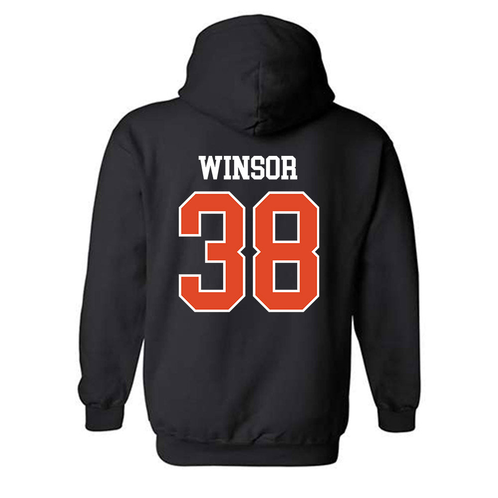 Oregon State - NCAA Football : AJ Winsor - Classic Shersey Hooded Sweatshirt-1