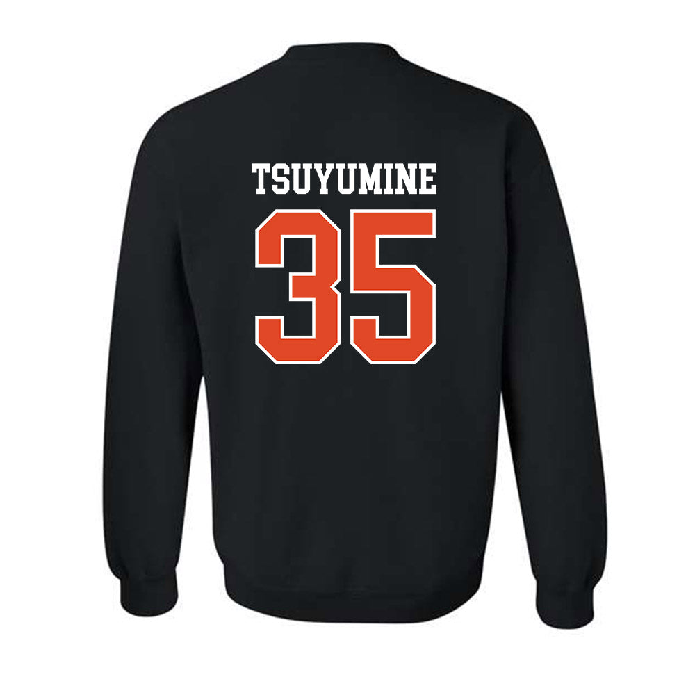 Oregon State - NCAA Football : Tetsuta Tsuyumine - Classic Shersey Crewneck Sweatshirt-1