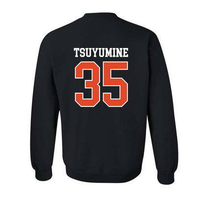 Oregon State - NCAA Football : Tetsuta Tsuyumine - Classic Shersey Crewneck Sweatshirt-1