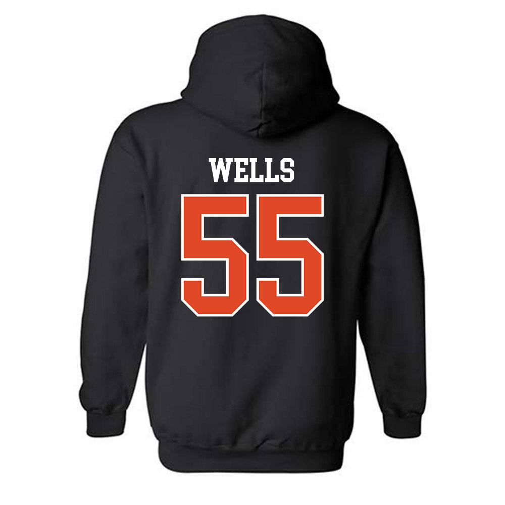 Oregon State - NCAA Football : Van Wells - Classic Shersey Hooded Sweatshirt-1