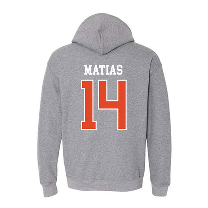 Oregon State - NCAA Women's Volleyball : Jackie Matias - Classic Shersey Hooded Sweatshirt-1