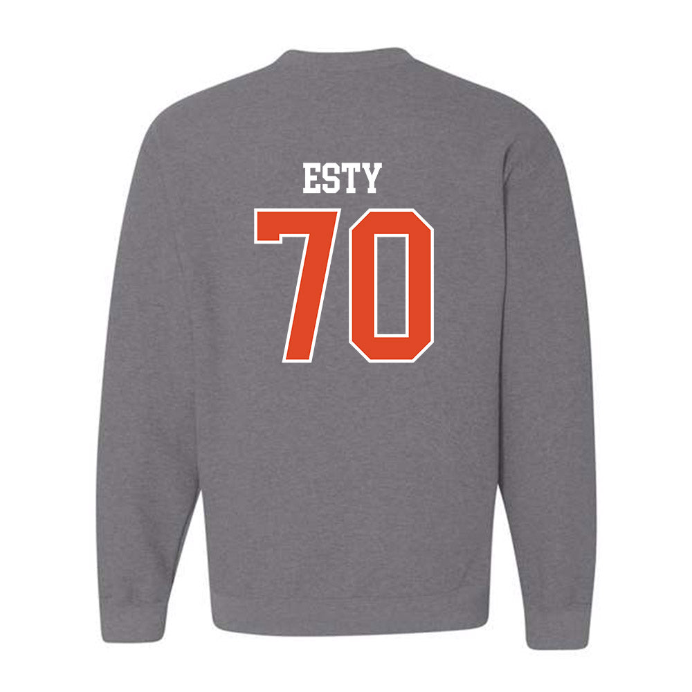 Oregon State - NCAA Football : Zander Esty - Classic Shersey Crewneck Sweatshirt-1