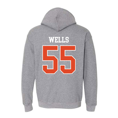 Oregon State - NCAA Football : Van Wells - Classic Shersey Hooded Sweatshirt-1