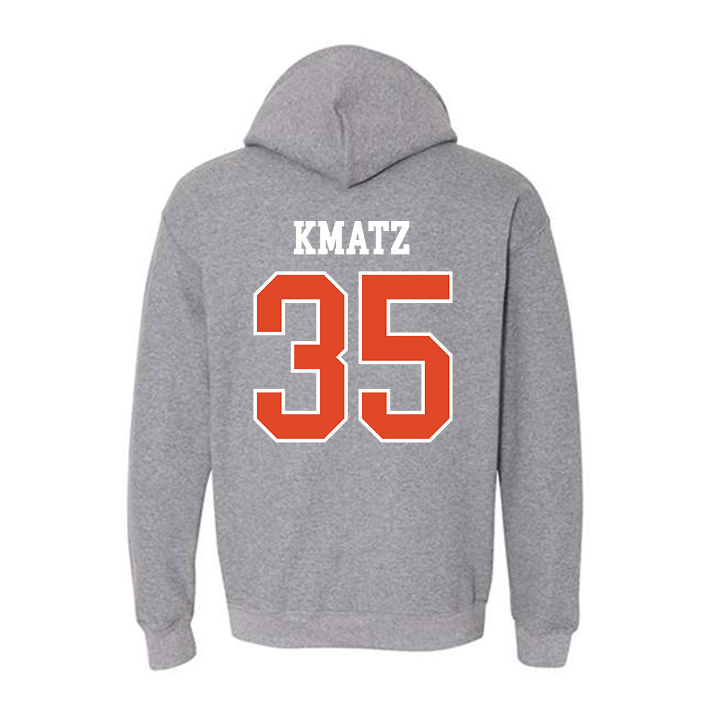 Oregon State - NCAA Baseball : Zach Kmatz - Classic Shersey Hooded Sweatshirt-1