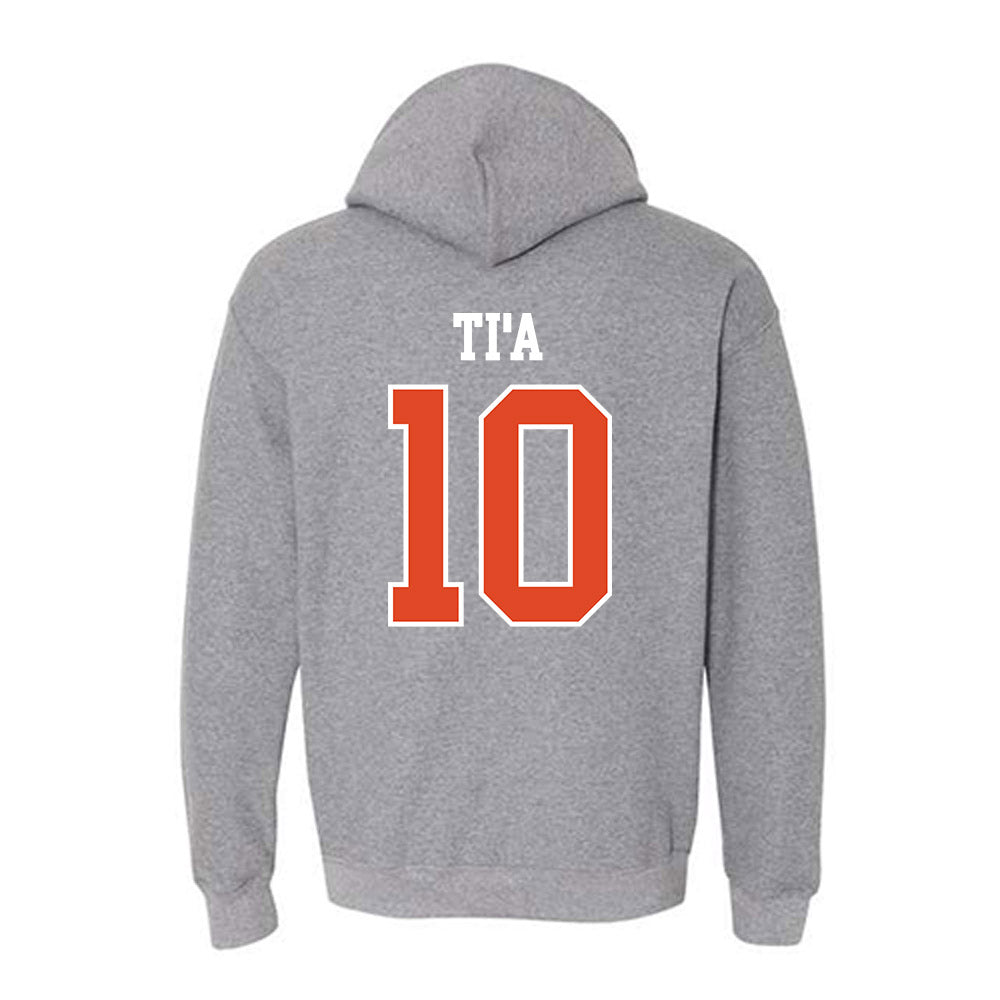 Oregon State - NCAA Football : Tristan Ti'a - Classic Shersey Hooded Sweatshirt-1