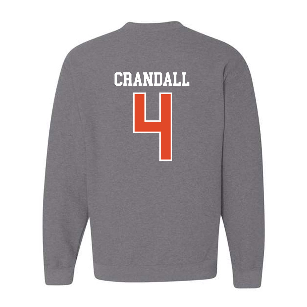Oregon State - NCAA Football : TJ Crandall - Classic Shersey Crewneck Sweatshirt-1