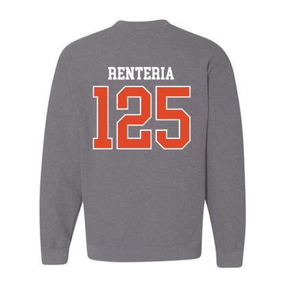 Oregon State - NCAA Wrestling : Maximo Renteria - Classic Shersey Crewneck Sweatshirt-1