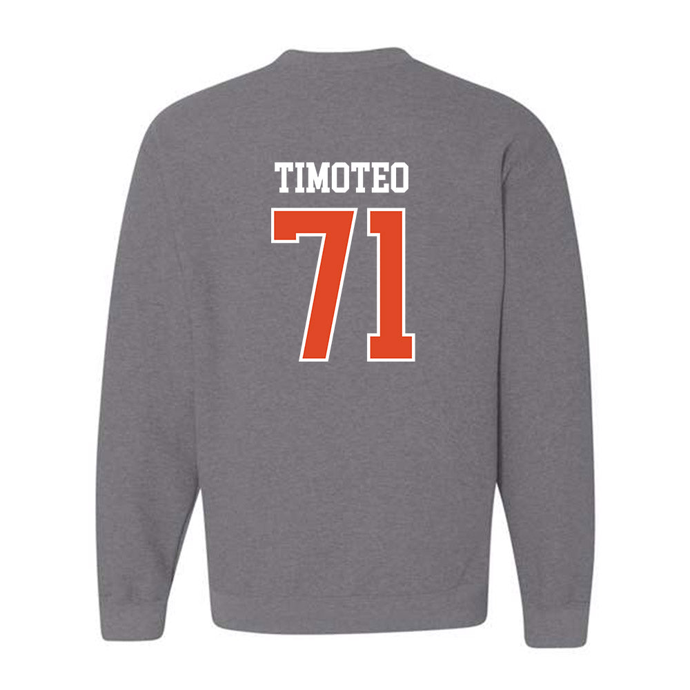 Oregon State - NCAA Football : Josiah Timoteo - Classic Shersey Crewneck Sweatshirt-1