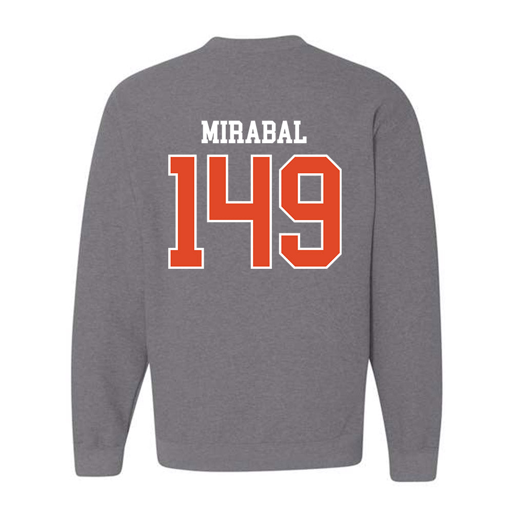 Oregon State - NCAA Wrestling : Moses Mirabal - Classic Shersey Crewneck Sweatshirt-1