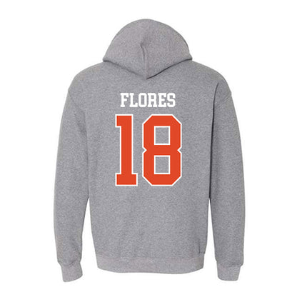 Oregon State - NCAA Softball : Justice Flores - Classic Shersey Hooded Sweatshirt-1