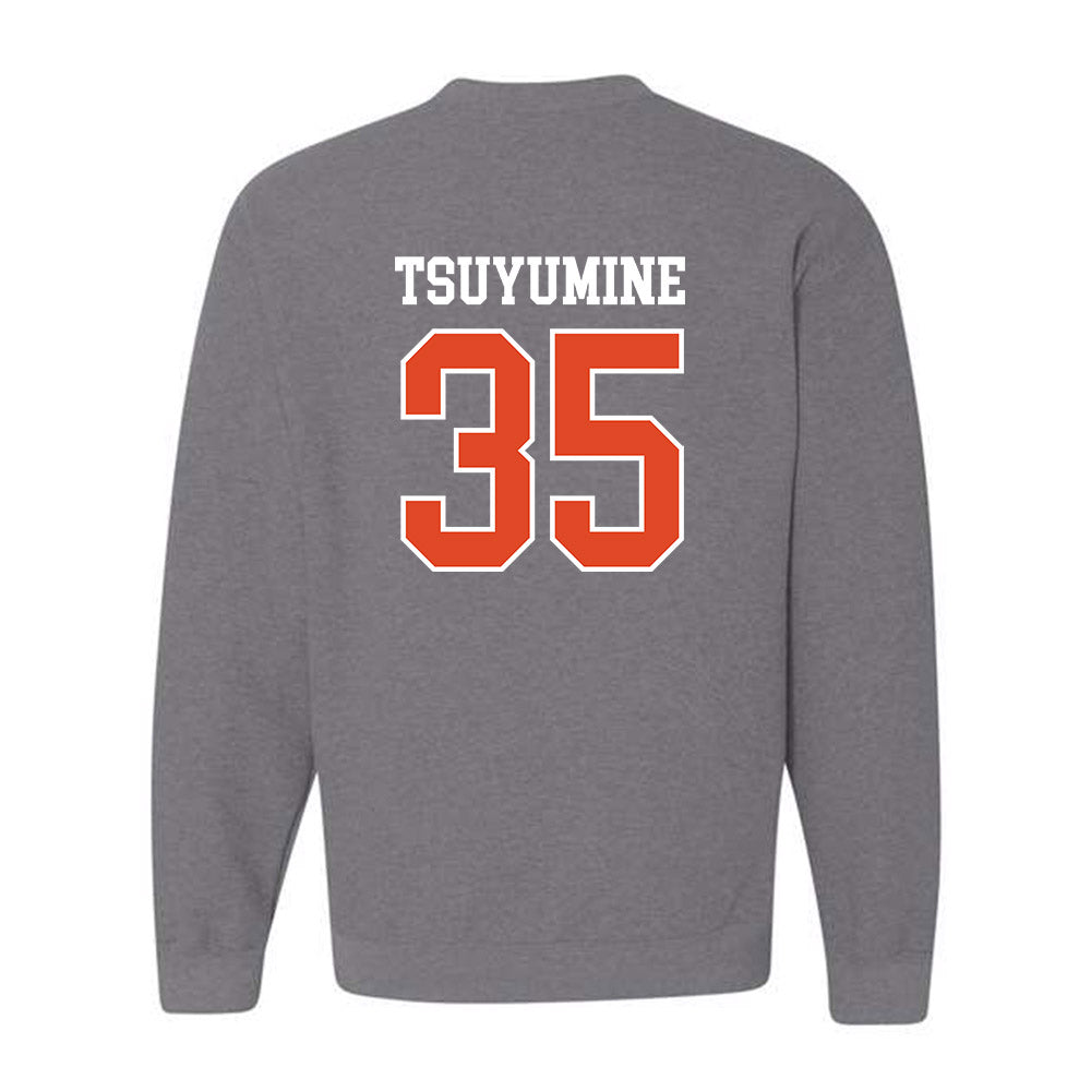 Oregon State - NCAA Football : Tetsuta Tsuyumine - Classic Shersey Crewneck Sweatshirt-1