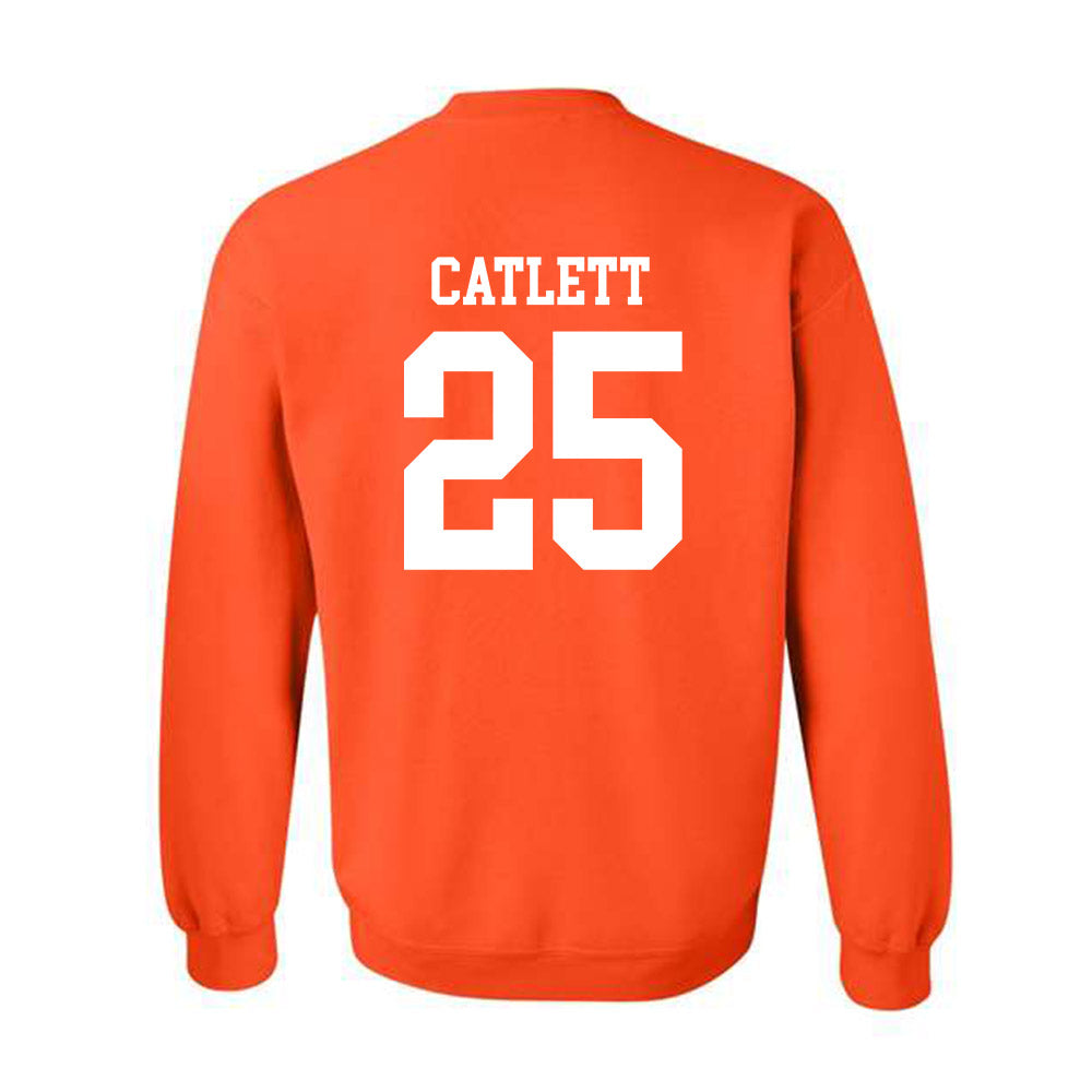 Oregon State - NCAA Men's Soccer : Sava Catlett - Classic Shersey Crewneck Sweatshirt-1