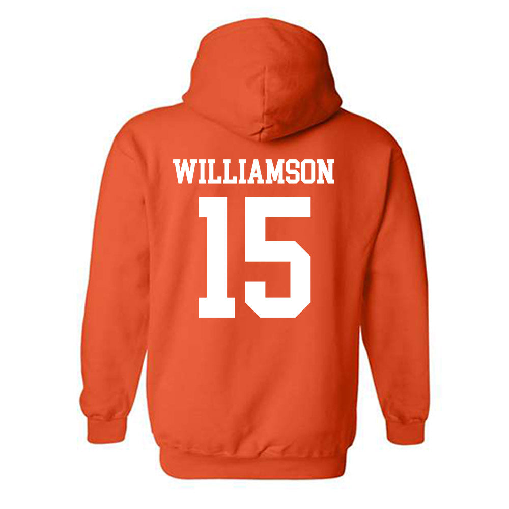 Oregon State - NCAA Women's Basketball : Lizzy Williamson - Classic Shersey Hooded Sweatshirt-1
