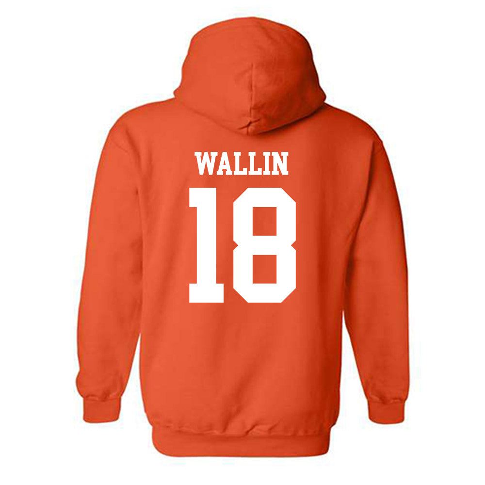 Oregon State - NCAA Football : Kai Wallin - Classic Shersey Hooded Sweatshirt-1
