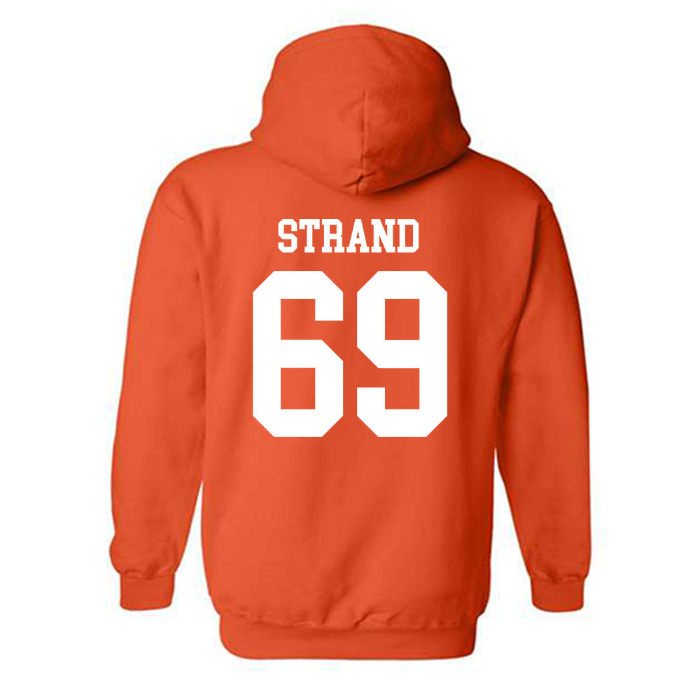 Oregon State - NCAA Football : Jacob Strand - Classic Shersey Hooded Sweatshirt-1