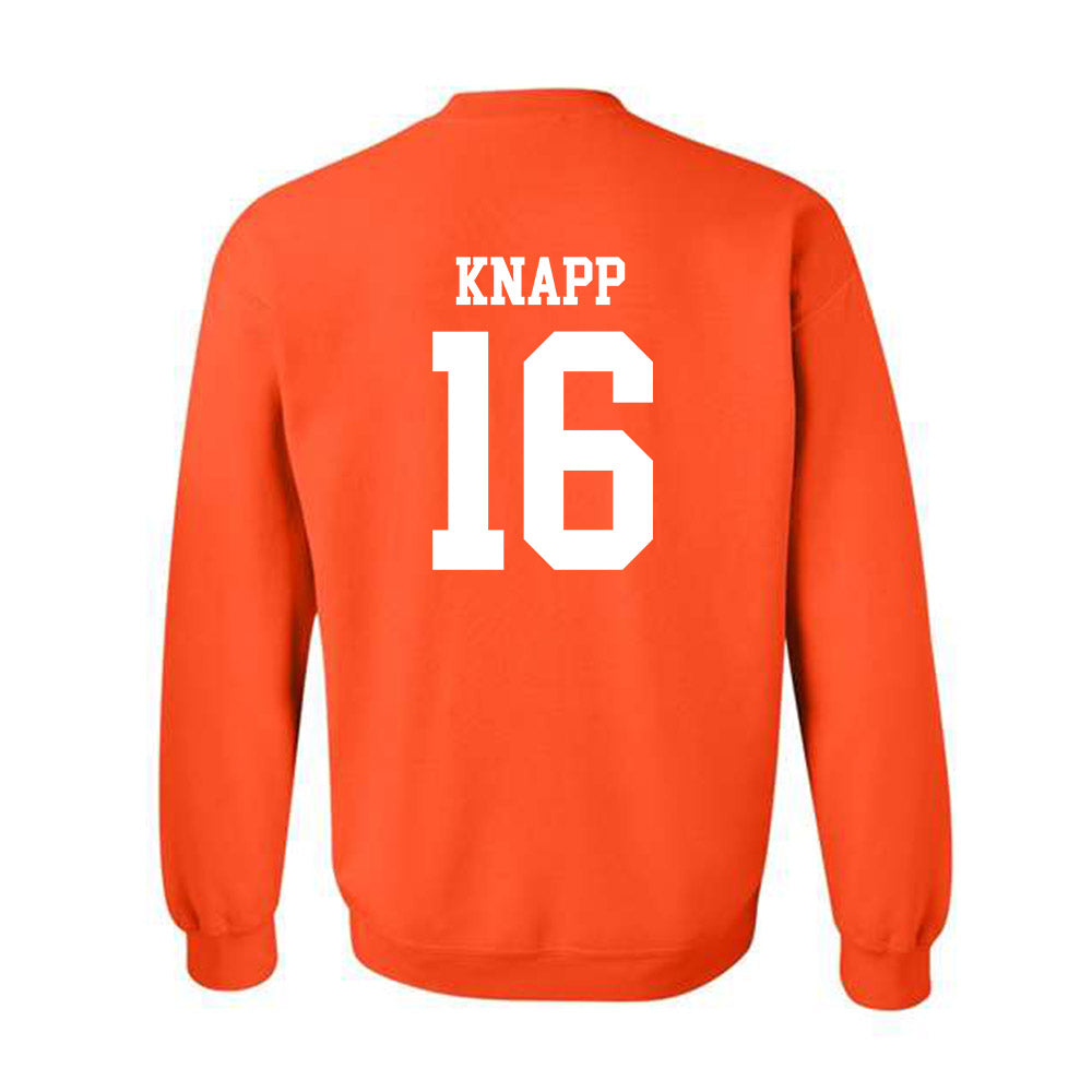 Oregon State - NCAA Football : Logan Knapp - Classic Shersey Crewneck Sweatshirt-1
