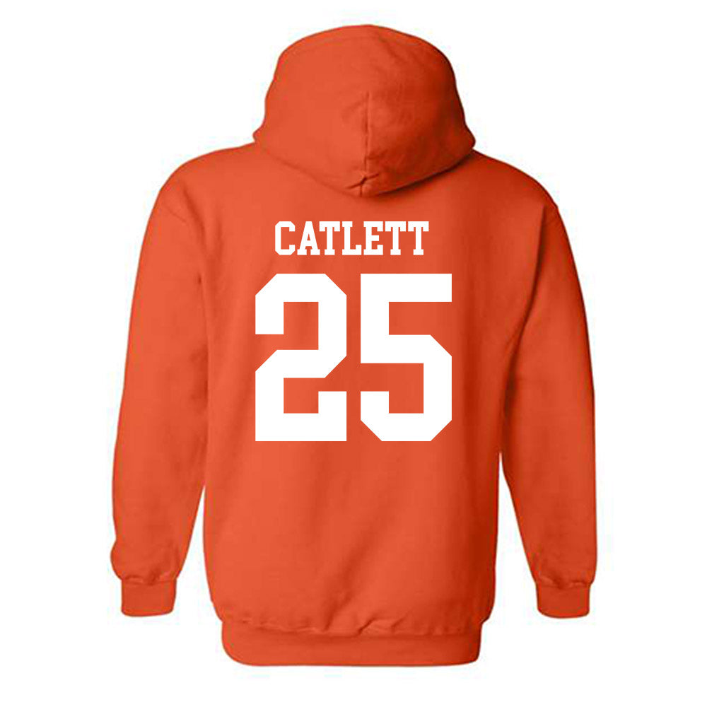 Oregon State - NCAA Men's Soccer : Sava Catlett - Classic Shersey Hooded Sweatshirt-1