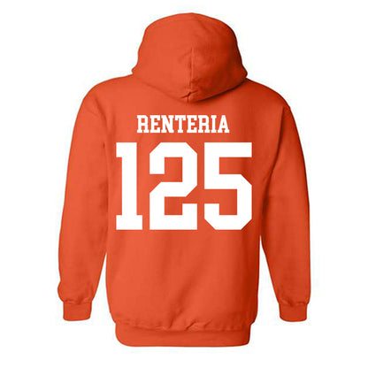 Oregon State - NCAA Wrestling : Maximo Renteria - Classic Shersey Hooded Sweatshirt-1